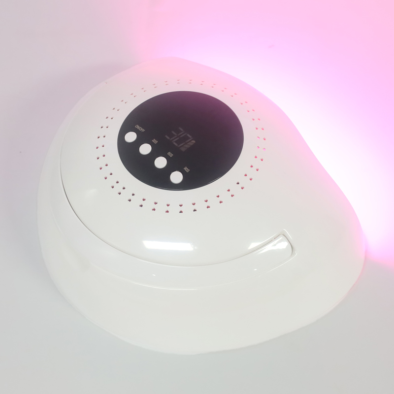 Veľkokapacitná dvojručná nechtová lampa