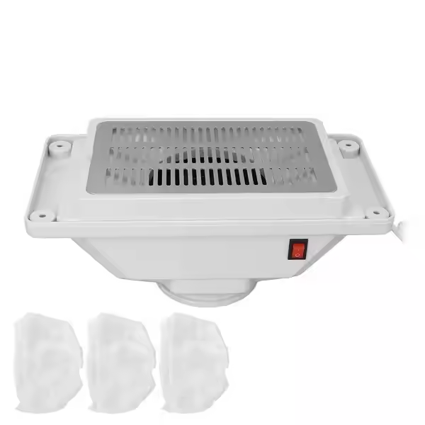 Ventilátor na vysávanie nechtového prachu