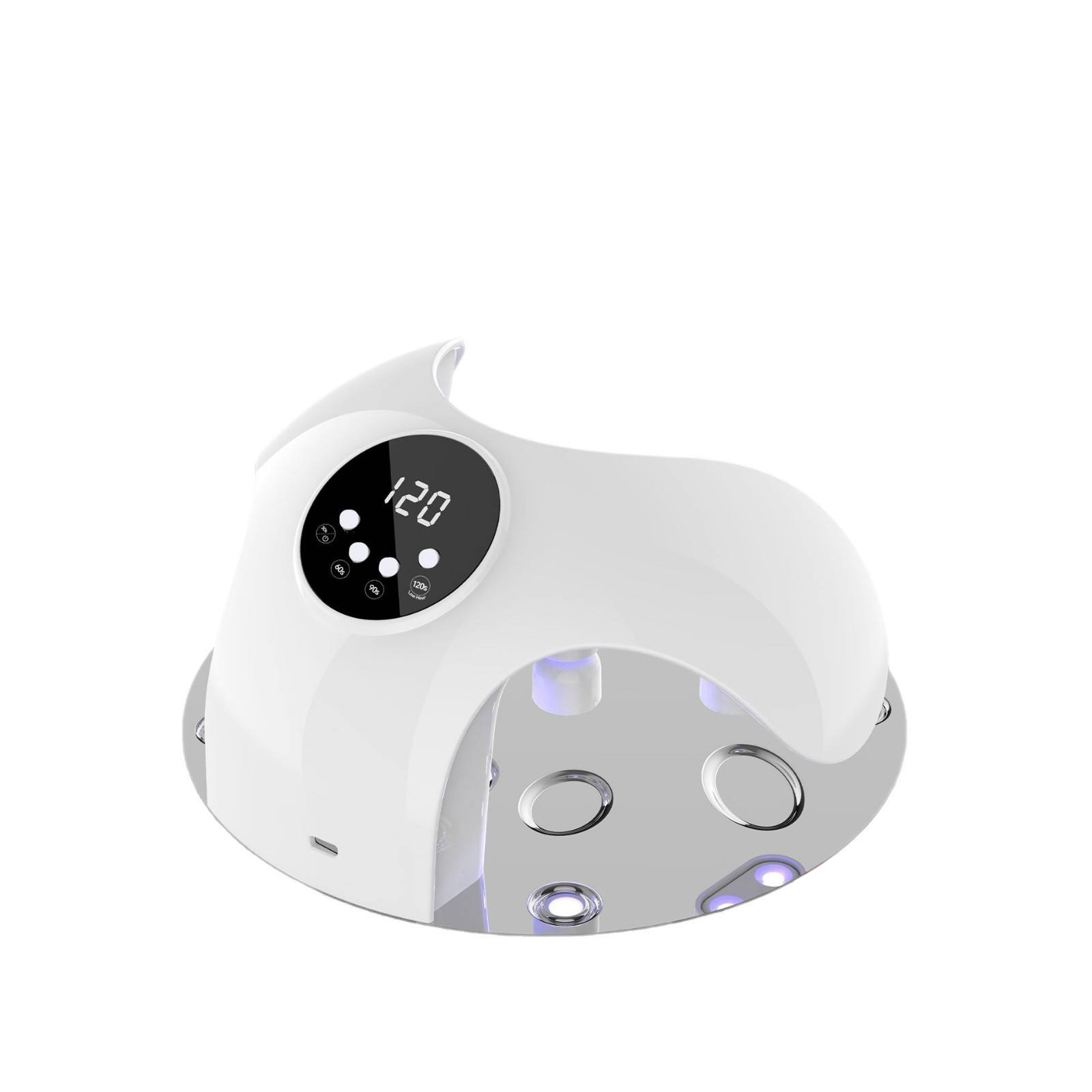 Nová lampa na nechty s piatimi prstami