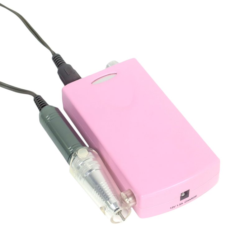 Ružový prémiový elektrický pilník na nechty